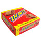 18 Zag Nut candy bars, crispy peanut butter center, toasted white coconut flakes, retro red packaging.