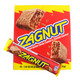 Image of Zag Nut candy bar in foregound with box in background