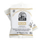 Light brown, sugar-sanded Claeys Old Fashioned Ginger Hard Candy Drops, 6oz bag, made in USA.