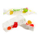 Golden Bonbon Sour JuJu Nougat Candy, white nougat with colorful jujube bits, soft, chewy, approx. 45 pieces per pound.