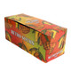 8 tins Iconic Retro Sours Mango hard candy. Tangy yellow-orange sour tropical mango candies.