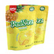 Vibrant yellow Peelerz Pineapple Candy, 6oz bag, approx 30 peelable gummy pieces with chewy texture.