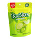 Peelerz Green Apple gummy candy, 12 pack 6oz bags, approx 30 chewy green pieces per bag, peelable fun.
