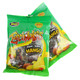 Jovy Mango Enchilokas, 5.29oz bag with 10 individually wrapped orange mango gummies coated in spicy tamarind chili.