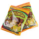 Jovy Mango Revolcaditas 6oz bag. Yellow hard candies with chewy center, coated in zesty chili powder. Approx 30 spicy, tangy candies.
