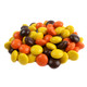 Pile of Peanut Butter Fall Gems, autumn colors, creamy centers, velvety coating, approx 400 per pound.