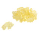 Yellow sparkling Prosecco sour gummy bears, approx. 72 per pound, non-alcoholic Belgian candy.