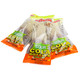 3 Bags of Efrutti Sour Cola Bottles in a pile, approx 64 brown individually wrapped sour gummy candies in each bag, shaped like classic cola bottles.