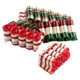 Hammonds Mini Ribbon Christmas Candy, bite-sized, vibrant red, green, white peppermint, cherry, cinnamon hard candy.