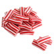 Six 4.4LB bulk bags, many mini red licorice candy canes. Soft, chewy, red licorice and cream flavor, Christmas.
