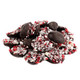 Ashers Dark Chocolate Peppermint Bites, rich brown, with visible white peppermint candy pieces.