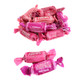 65 all red Tootsie Roll Fruit Chews, individually wrapped. Chewy cherry, watermelon, strawberry, fruit punch candy.