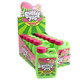 12 Bubble Jugs watermelon bubble gum, vibrant red and green 1.94oz jugs, retro candy, perfect for blowing bubbles.