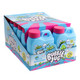 12 Bubble Jugs of blue raspberry pourable candy gum, each 1.94oz. Retro novelty blue bubble gum for blowing bubbles.