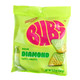 image of bubs sour diamonds tutti frutti gummy swedish candy