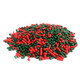 Christmas Sprinkles, bright red and green, perfect for holiday baking on cakes, cookies, and cupcakes.