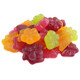 Vidal Gummy Flowers & Butterflies, assorted vibrant colors, fruit-flavored, soft chewy candy shaped like delicate flowers & playful butterflies.