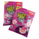 Juicy Drop Gummy Mystery Cubes, 5oz bag, colorful chewy wild berry, blackberry, raspberry, blueberry candy.