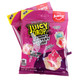 Colorful, chewy Juicy Drop Mystery Cube Wild Berry 5oz bag. Soft gummy cubes, blackberry, raspberry, blueberry flavors.