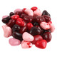 Vibrant pink and red Jelly Belly Cherry Lovers Hearts, approximately 140 heart-shaped cherry jelly beans per pound.