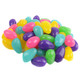 Vibrant speckled jelly beans, a handful of assorted fruity candy with crisp shells & chewy centers for displays & Easter.
