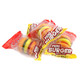 Efrutti Gummy Mini Burgers, 2LB bag. Colorful gummy candies shaped like miniature hamburgers with buns, lettuce, cheese, patties.