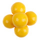 Approx 60 vibrant yellow banana gumballs per pound. Sweet, fruity vending machine candy for sharing, decorating, or jars.