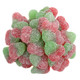 Red, cherry-shaped Sour Patch Kids candy, sour then sweet. Approx 100 pieces per pound.