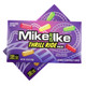 Mike and Ike Thrill Ride Mix 12-pack theater boxes, 4.25oz, assorted chewy fruit candies in yellow, red, pink, brown.