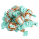 Goetze's Honey Bun Caramel Creams, approx. 40 golden-brown swirled candies with white cream centers per pound.