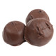 Asher's Sugar Free Milk Chocolate Covered Vanilla Marshmallow, fluffy white vanilla center, smooth brown milk chocolate.