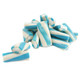 image of  blue raspberry cream tornado licorice bites bulk candy