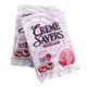 Iconic Creme Savers Raspberry & Creme hard candy, 3oz bag, pink-and-white swirled drops.