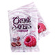 Creme Savers Raspberry & Creme Hard Candy, 3oz bag, pink-and-white swirled drops, classic raspberry and cream flavor.