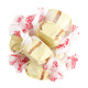Taffy Town French Toast Salt Water Taffy, warm golden pieces with cinnamon swirls, approx. 65 per pound.