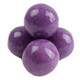 unwrapped purple grape gumballs in bulk,smooth, round candy shells and vibrant purple color