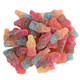 Haribo Sour Soda gummies featuring colorful fizzy drink-shaped gummy candies
