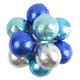 winter mix foil-wrapped chocolate balls are great for a winter themed party
