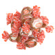 A bulk arrangement of individually wrapped Goetze's Pumpkin Pie Caramel Creams in fall-themed wrappers