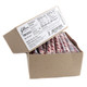 80 Gilliam Old Fashioned Peppermint hard candy sticks, 5-inch, red and white striped, individually wrapped.