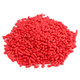 Vibrant red candy sprinkles for baking, dessert toppings, and Valentine's Day treats.