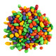 Kimmie Candy Sunbursts, rainbow chocolate covered sunflower seeds with a vibrant candy shell, sweet, salty crunch.