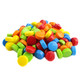 Pucker Ups Sour Candy, small vibrant rainbow sour candies, perfect for on-the-go snacking and vending machines.