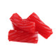Red Australian strawberry licorice candy, soft chewy pieces, approx 50 per pound. NON-GMO.