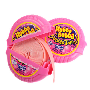 Hubba Bubba Bubble Tape Original 6 Pack Retro Bubble Gum Fun