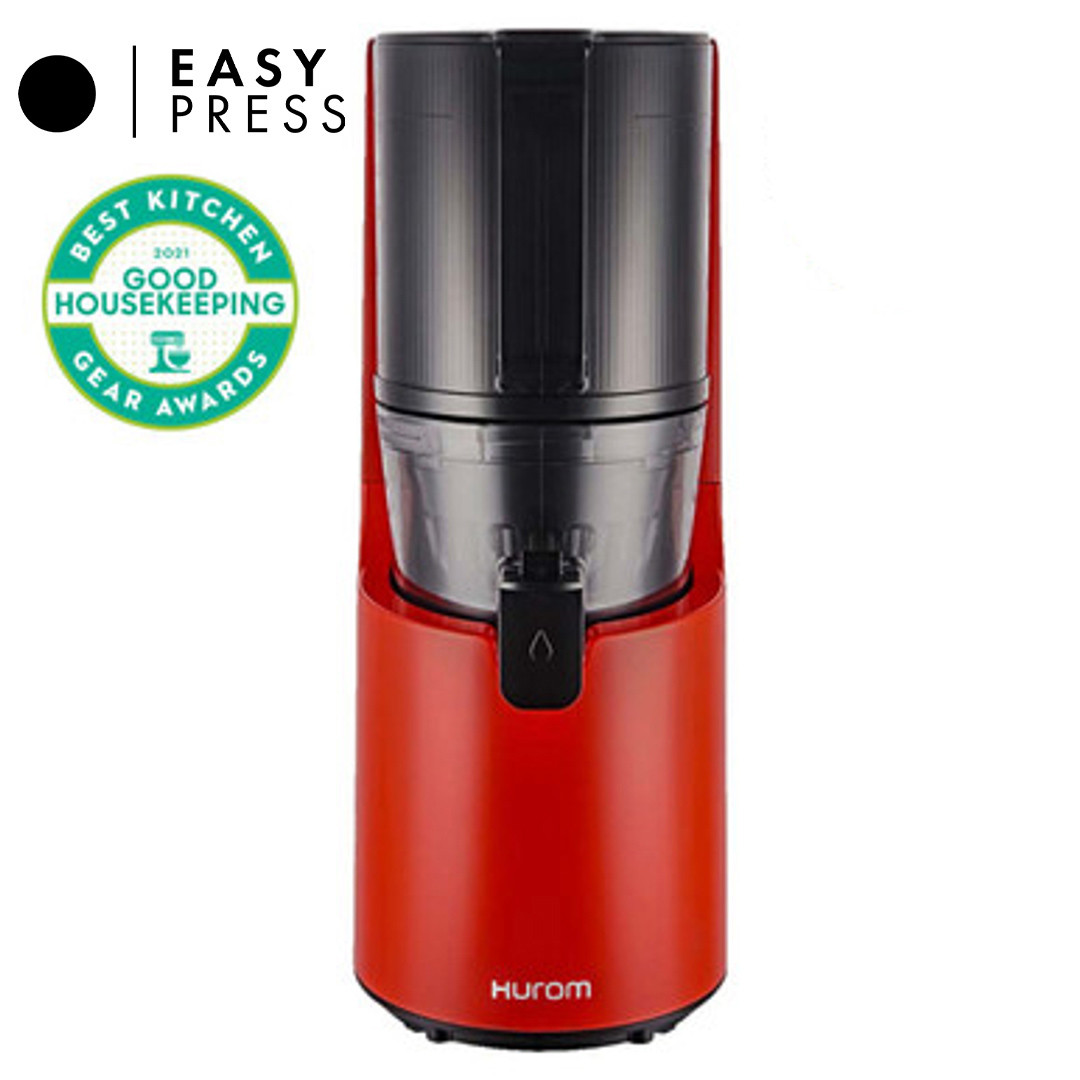 Hurom H200 Self-Feeding Juicer in Red - Hurom UK Official