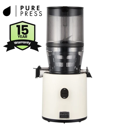 Hurom H330P Self-Feeding Juicer in Ivory