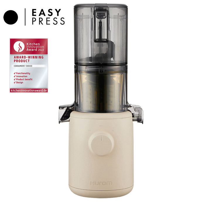 Hurom H310 Self-Feeding Mini Juicer in Beige