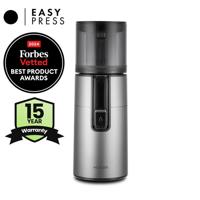 Hurom H400 Self Feeding Slow Juicer in Silver