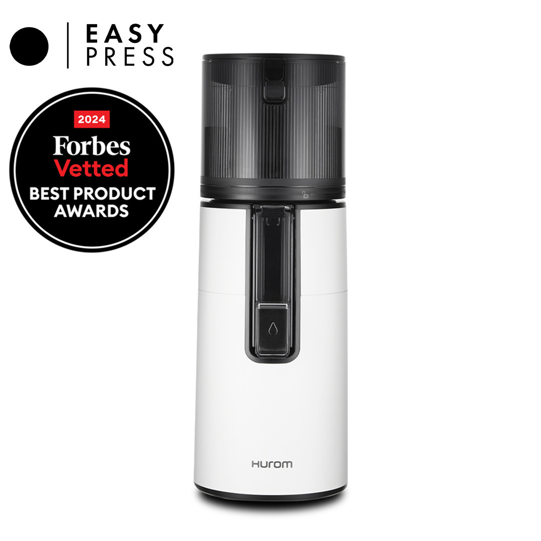 Hurom H400 Self Feeding Slow Juicer in White